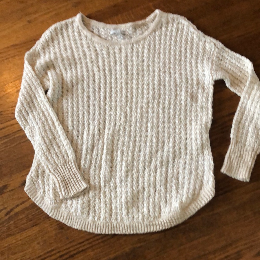 American Eagle Outfitters size small beige sweater